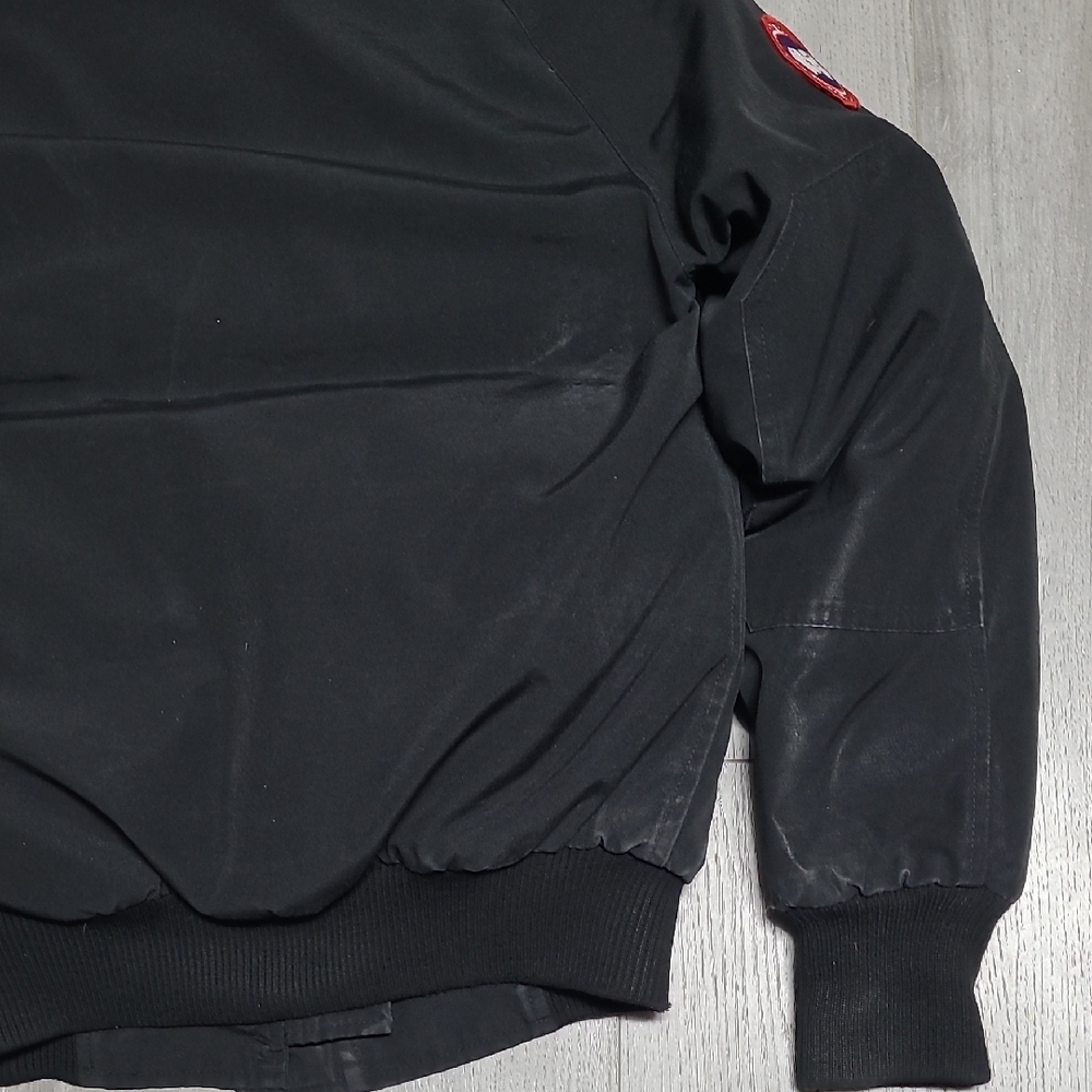 Canada Goose Black Jacket with Fur Hood - Picture 11 of 16